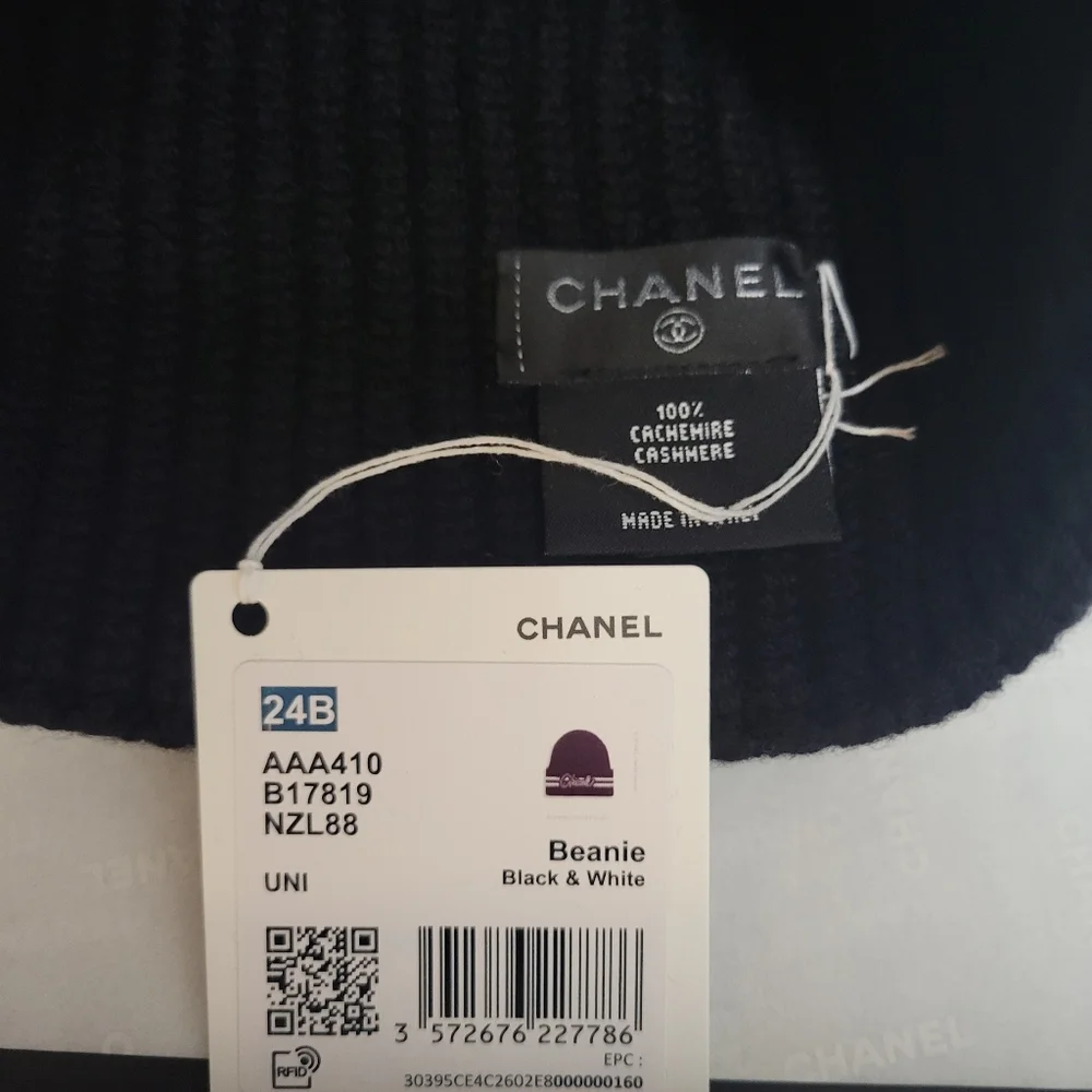 Chanel Logo beanie